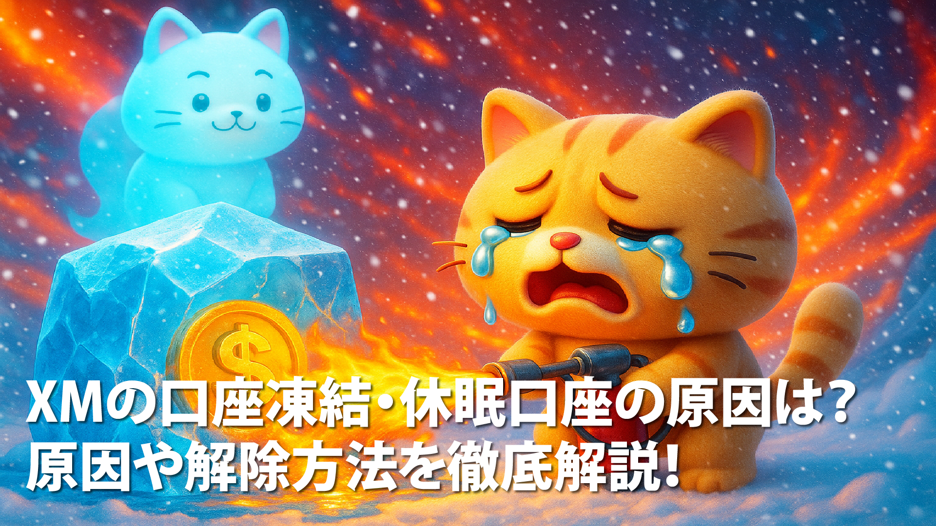 XMの口座凍結・休眠口座の原因は？原因や解除方法を徹底解説！