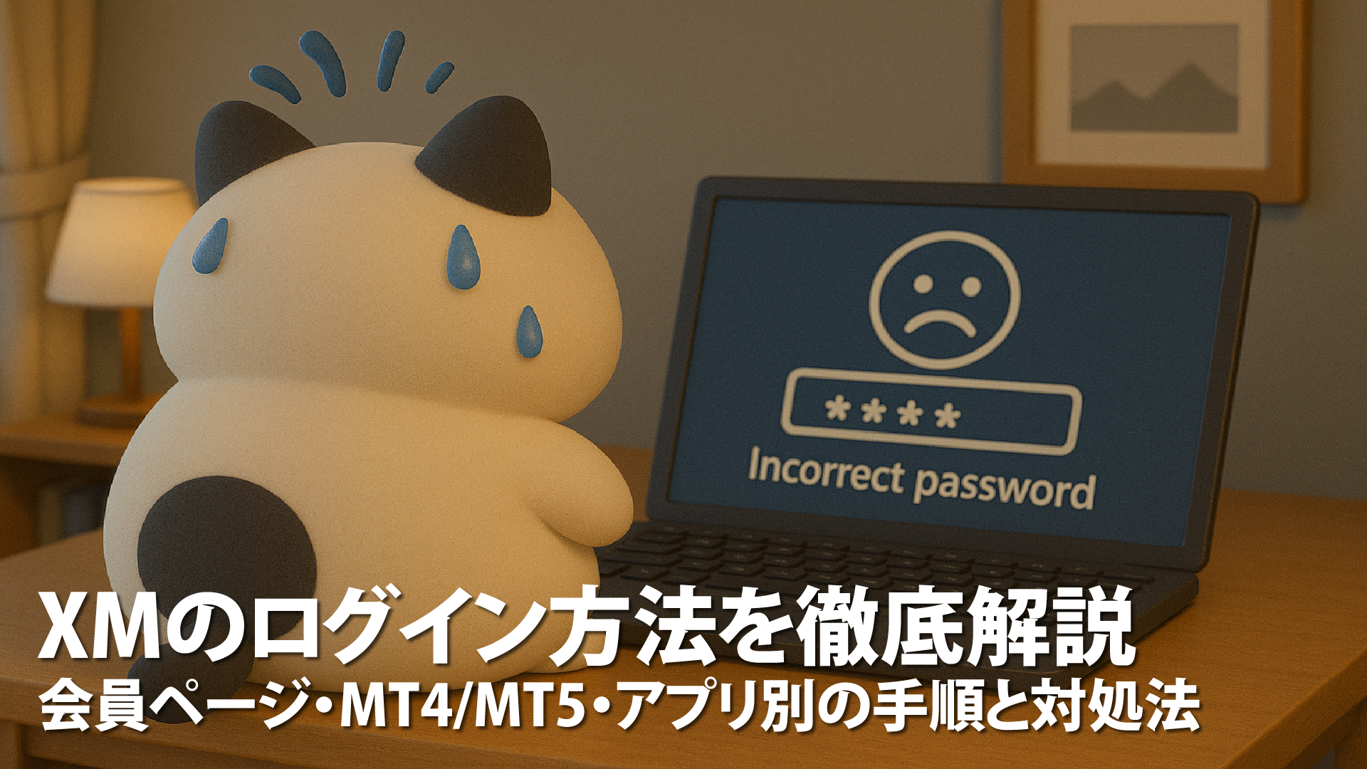 XMのログイン方法を徹底解説|会員ページ・MT4/MT5・アプリ別の手順と対処法