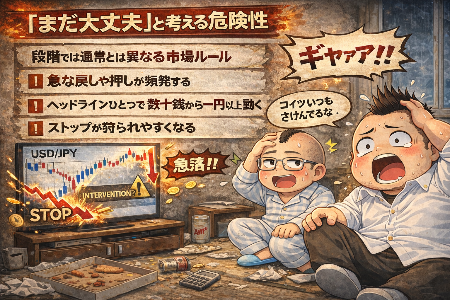 最終警告（断固たる措置）