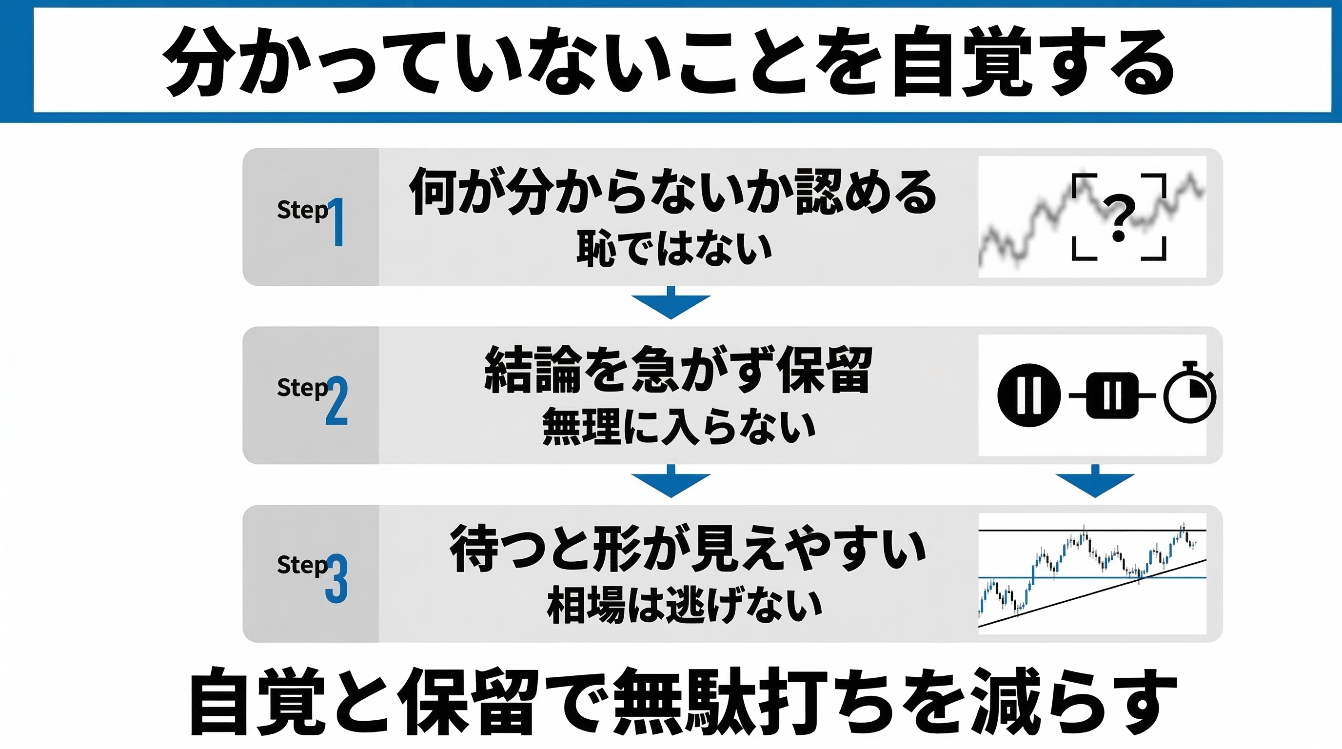 分かっていないことを自覚する