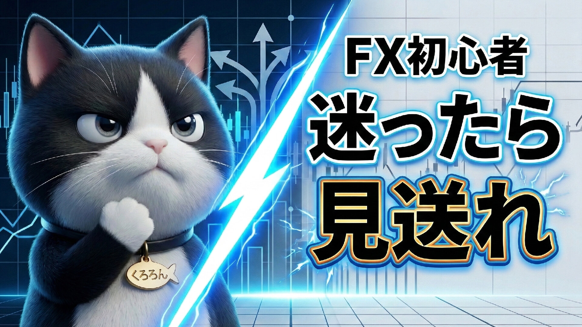 FX初心者は迷ったら見送れ｜相場観がブレた時のルール