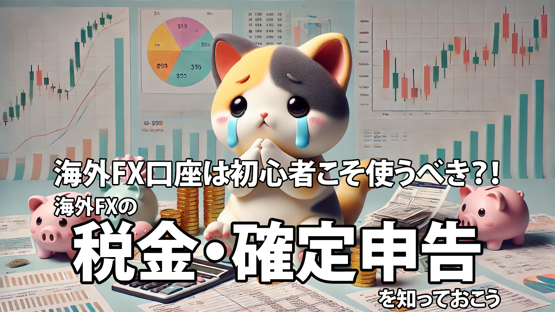 海外FX口座は初心者こそ使うべき？！海外FXの税金・確定申告を知っておこう